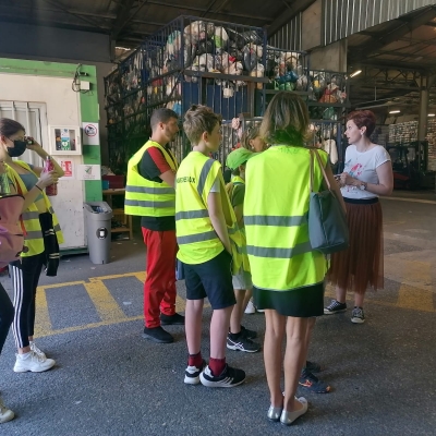 Visite de Provence TLC aux jeunes de la mairie de Gréasque